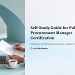 1 Self Study Guide for Public Procurement Manager Certification