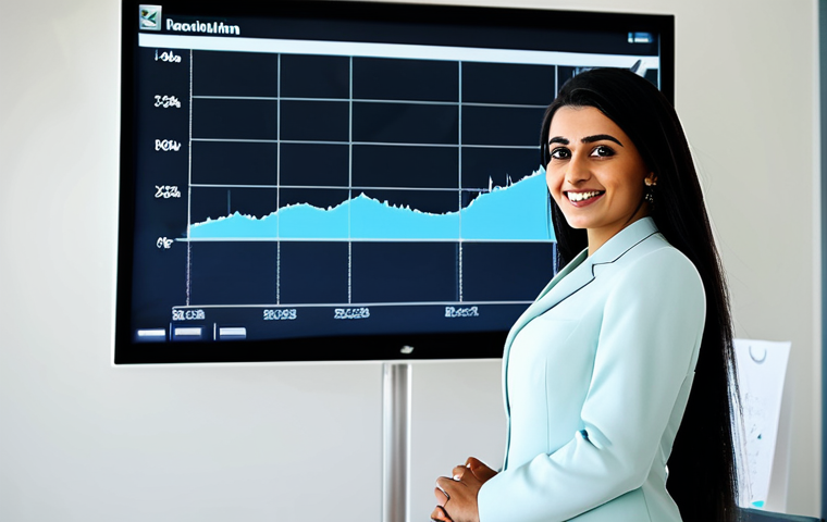 QR코드 피싱 사기 예방법 - **

A professional Arab businesswoman in a modern, brightly lit office in Dubai. She is wearing a mo...